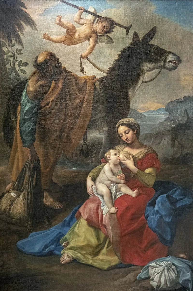 Riposo della Santa Famiglia dalla fuga in Egitto - Beaux, Arts de Carcassonne